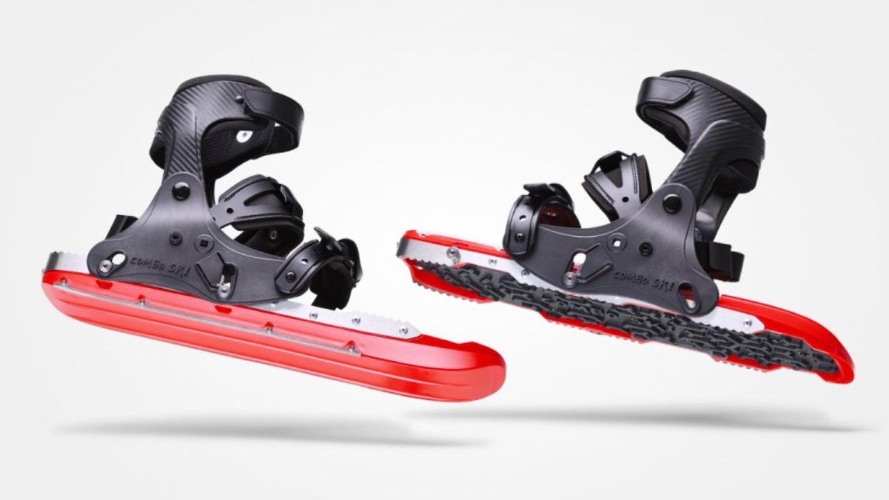 スキーでもブーツでもない。雪上を自由に移動できる「COMBO SKI」