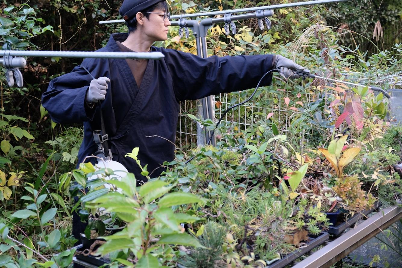 モンベルの「冬用作務衣」。 軽くて暖かいルームウェアとしても愛用中