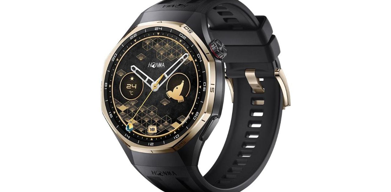 HONMA×HUAWEIのゴルフウォッチが登場、21日駆動の実力派