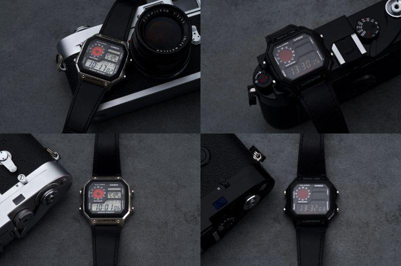 【希少】PPPCamerasカスタム チプカシ M-Edition Chrome チプカシが一気にシックな雰囲気に。ライカ風カスタマイズで見栄え