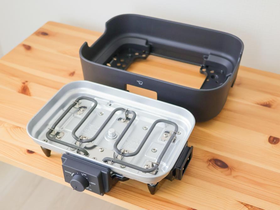 象印の「鍋もできるホットプレート」、コンパクトだから日常づかいに