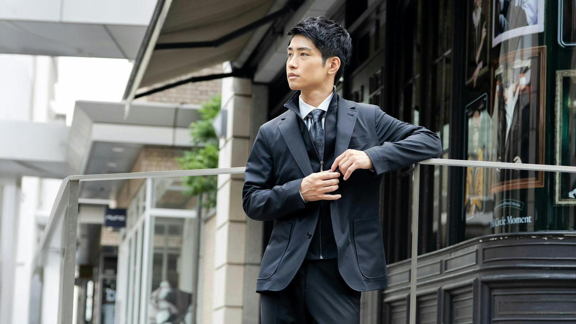 氷点下でもアウター不要。冬服を変革する宇宙服素材テーラードジャケットが誕生