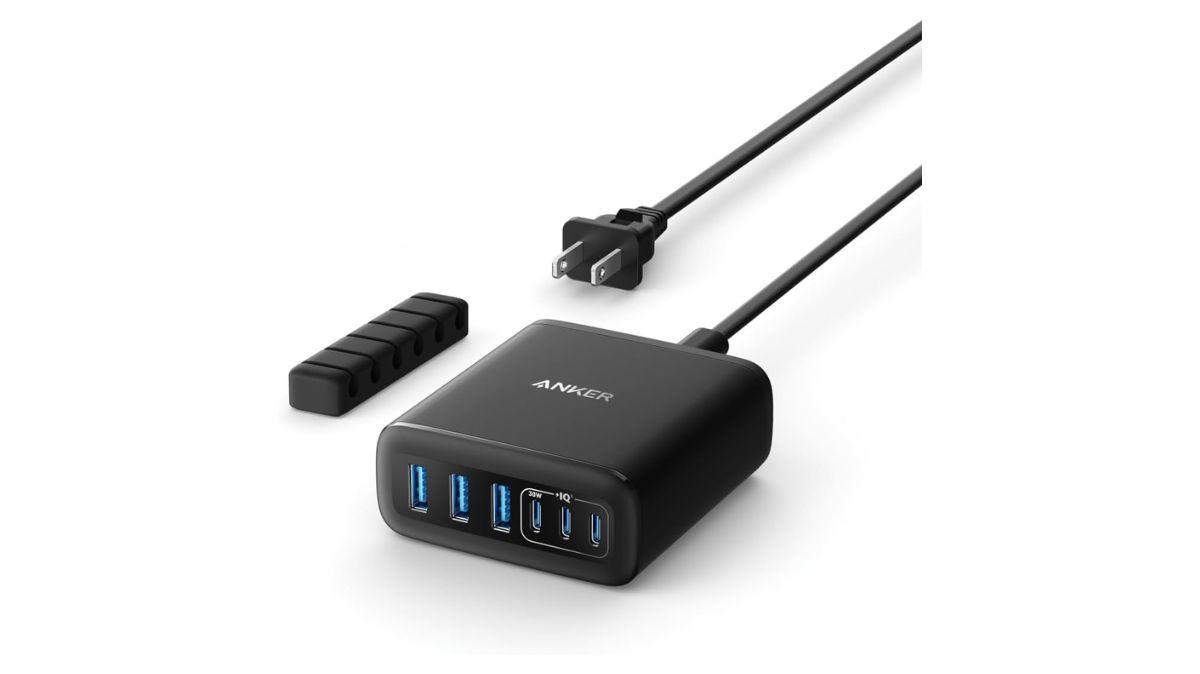 Ankerの6  ポート充電器、デスクの電力不足を1台で解決します