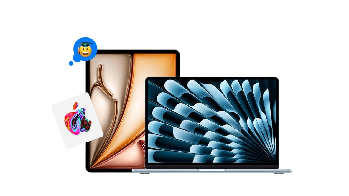 学生に超朗報。MacやiPadが学割価格＆最大2.4万円分ギフトカード付き！