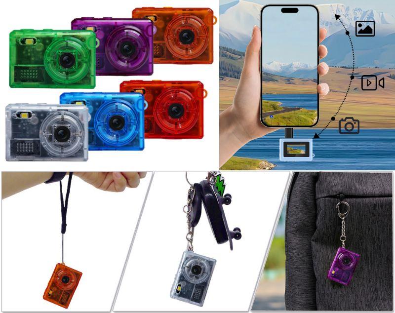 スケルトンでレトロ味マシマシ。つまめるカワイイ極小コンデジ