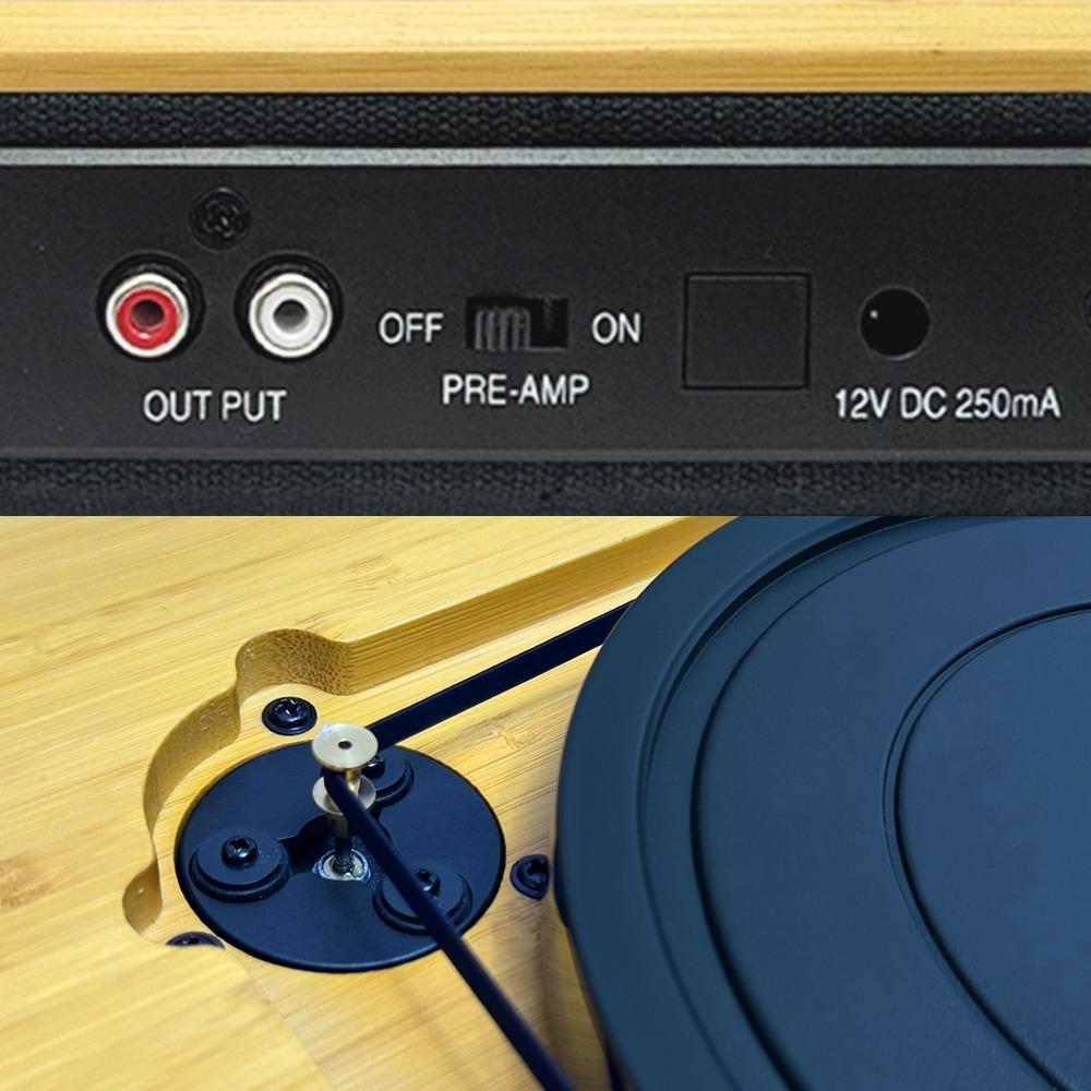 竹製の風合い。しかもワイヤレス。House of Marleyの新ターンテーブル