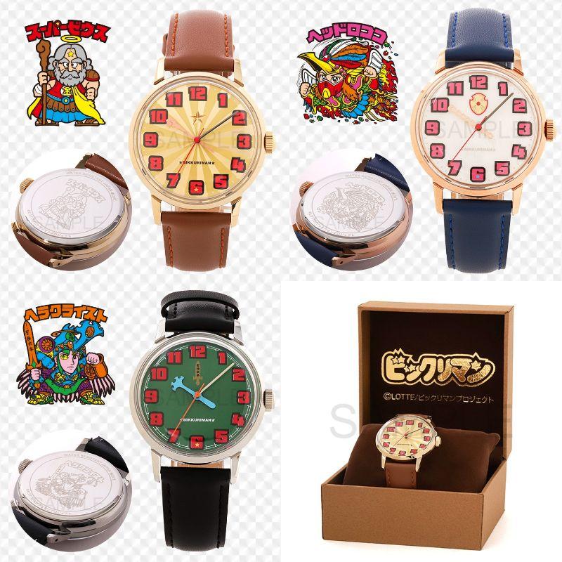 身にまとう『ビックリマン』。悪魔VS天使シリーズが腕時計になった