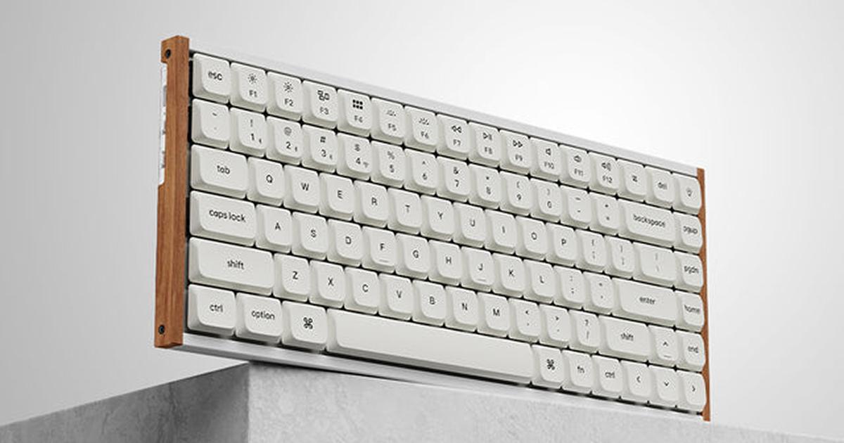 こんなにミニマル、性能は極上。Keychronの新作ロープロファイルキーボード「K3」がステキです | ギズモード・ジャパン