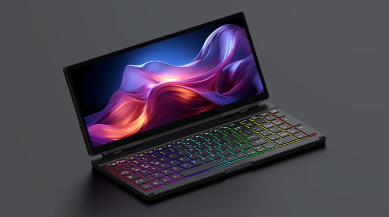 なぜ今までなかった？ モバイルに便利なキーボード一体型4Kタッチモニター