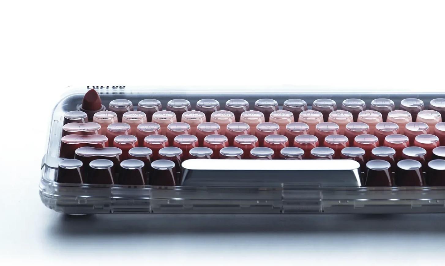 リップスティックに着想を得たキーボードが、思った以上にリップ