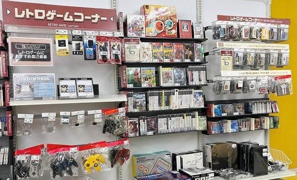 世界的ブームのレトロゲーム。ゲオが全国97店舗で販売開始