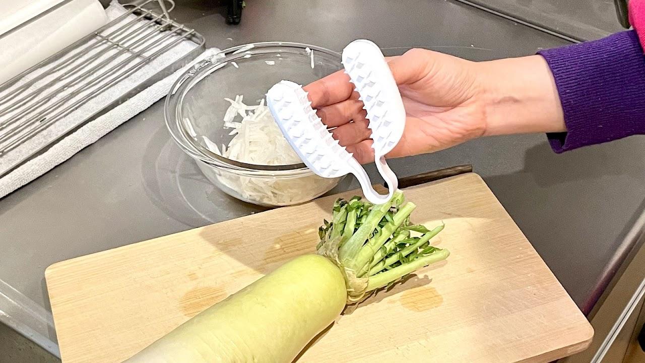 大根おろしの恐怖が110円で終わる。ダイソーの指グリップ
