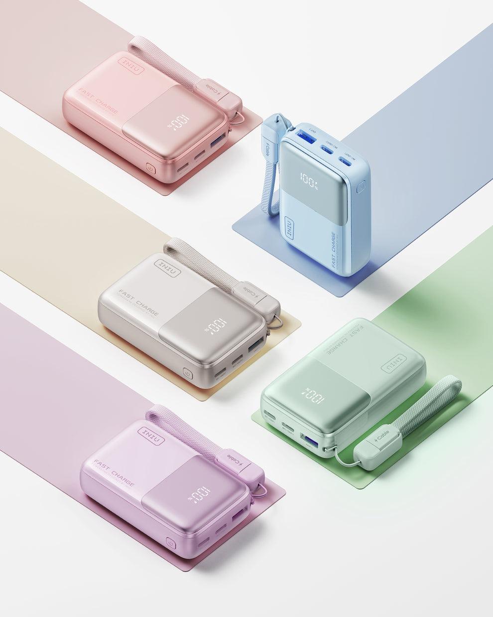 キティちゃんはりんご5個分。春色モバイルバッテリーはマカロン2個分
