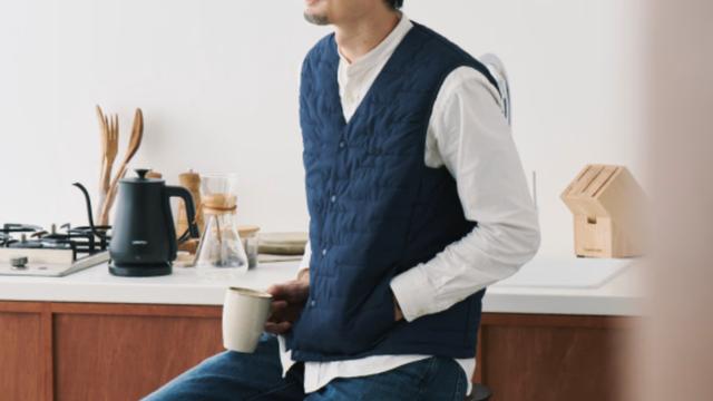 軽くて、暖かくて、扱いやすい。ダウンを超えたTEIJINの人工羽毛ベスト