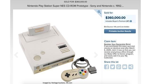 約3700万円で落札されたPlayStationがあった話 | ギズモード・ジャパン
