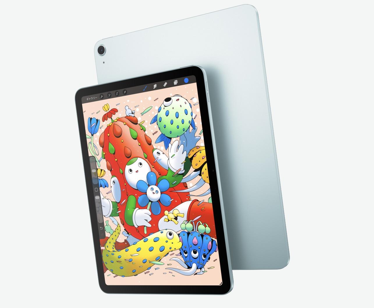 出ました。M4搭載iPad Air。11インチと13インチで9万8800円から