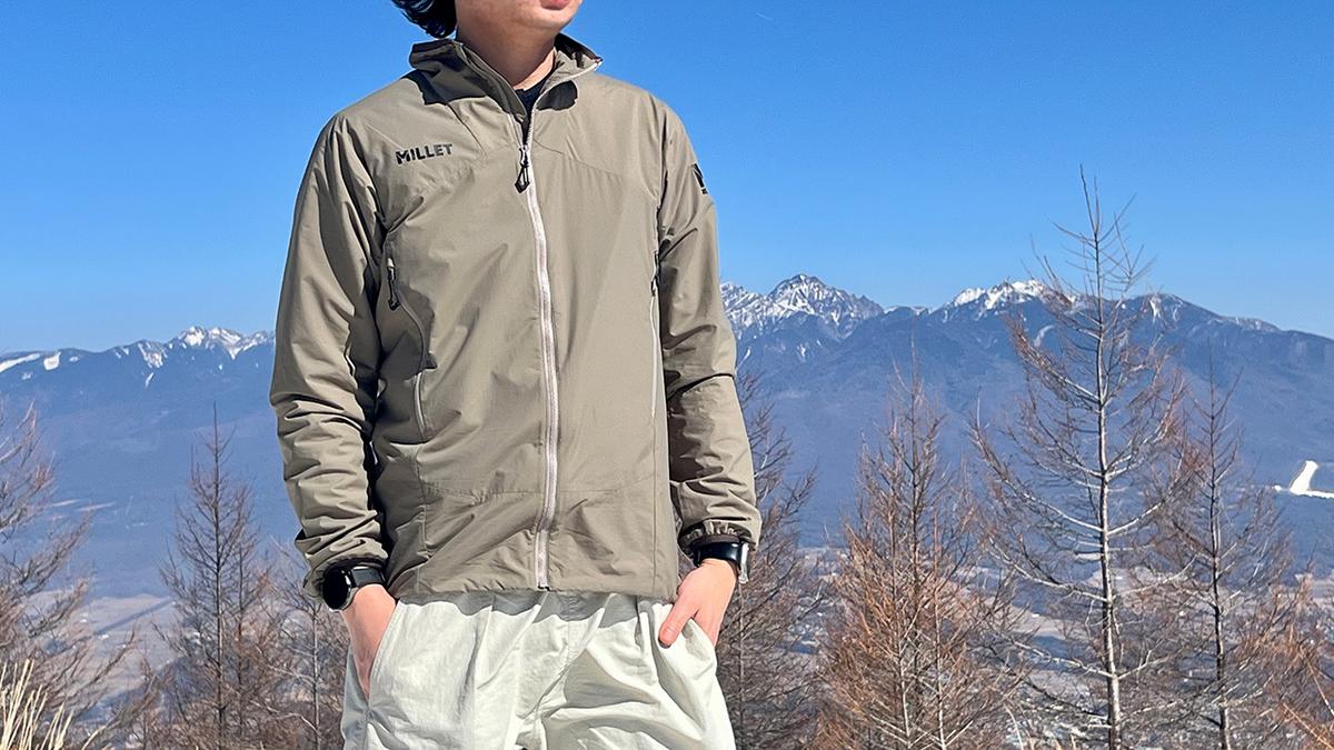 撥水なのに通気する。春の外遊びにちょうどいいミレーの一着 