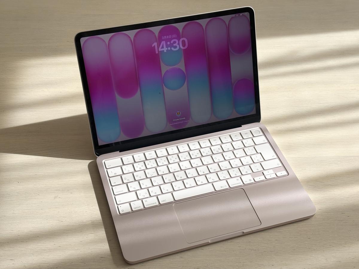 ピンクキーボードに心掴まれる。MacBook Neoは「コスパ」と「体験」の 