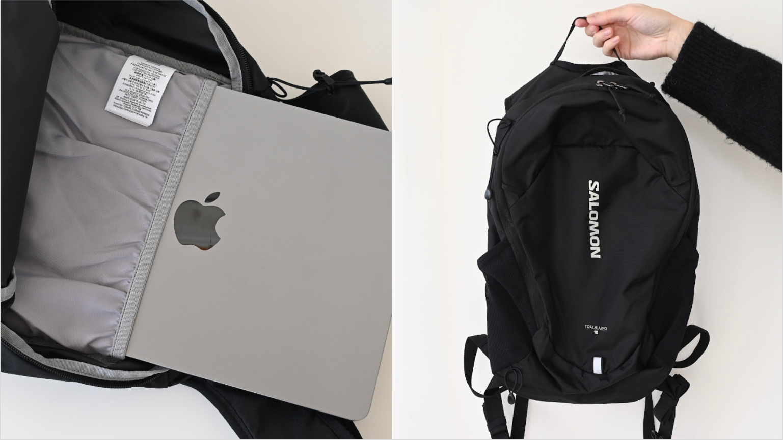 コンパクトなのにノートPCも入る、サロモンの｢TRAILBLAZER 10｣が優秀