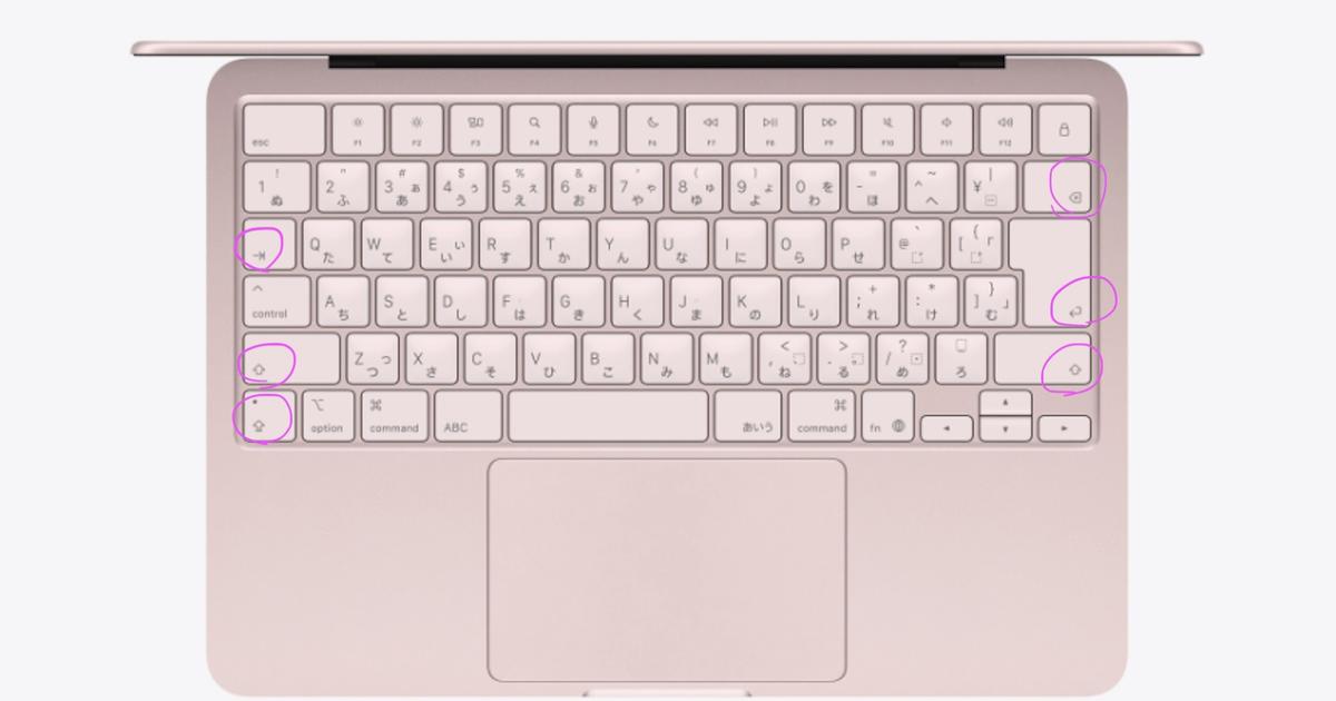 灯台下暗し。新MacBook Pro＆Neo、US配列のキーアイコンがこっそり 