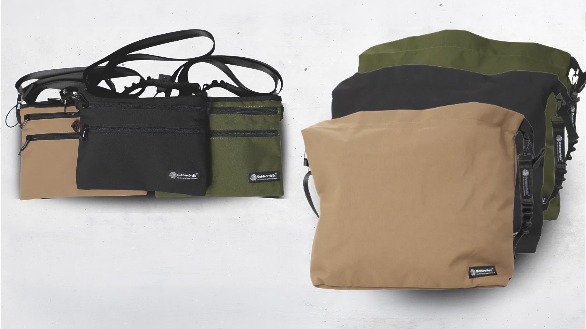 旅行や買い物のサブバッグに新提案。容量20倍のトートになるサコッシュ