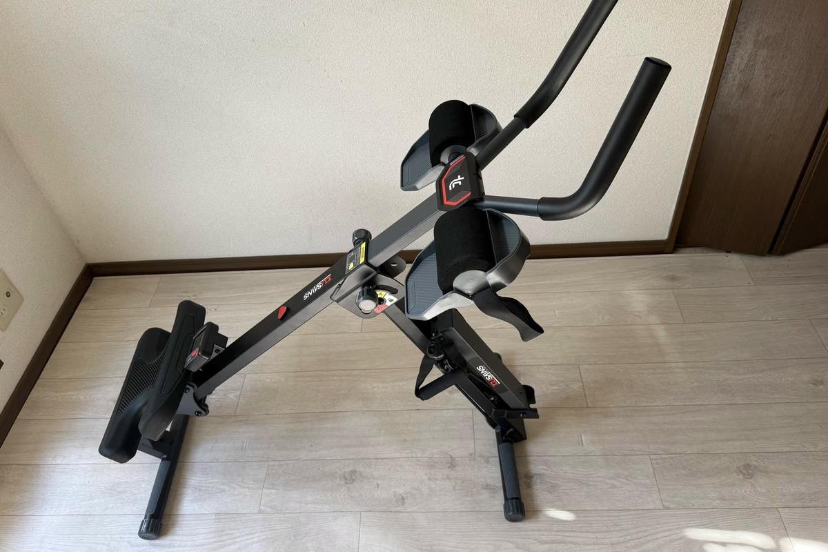 10分やったらけっこうしんどかった。畳んだら40cmになる在宅ワーカー向けフィットネ