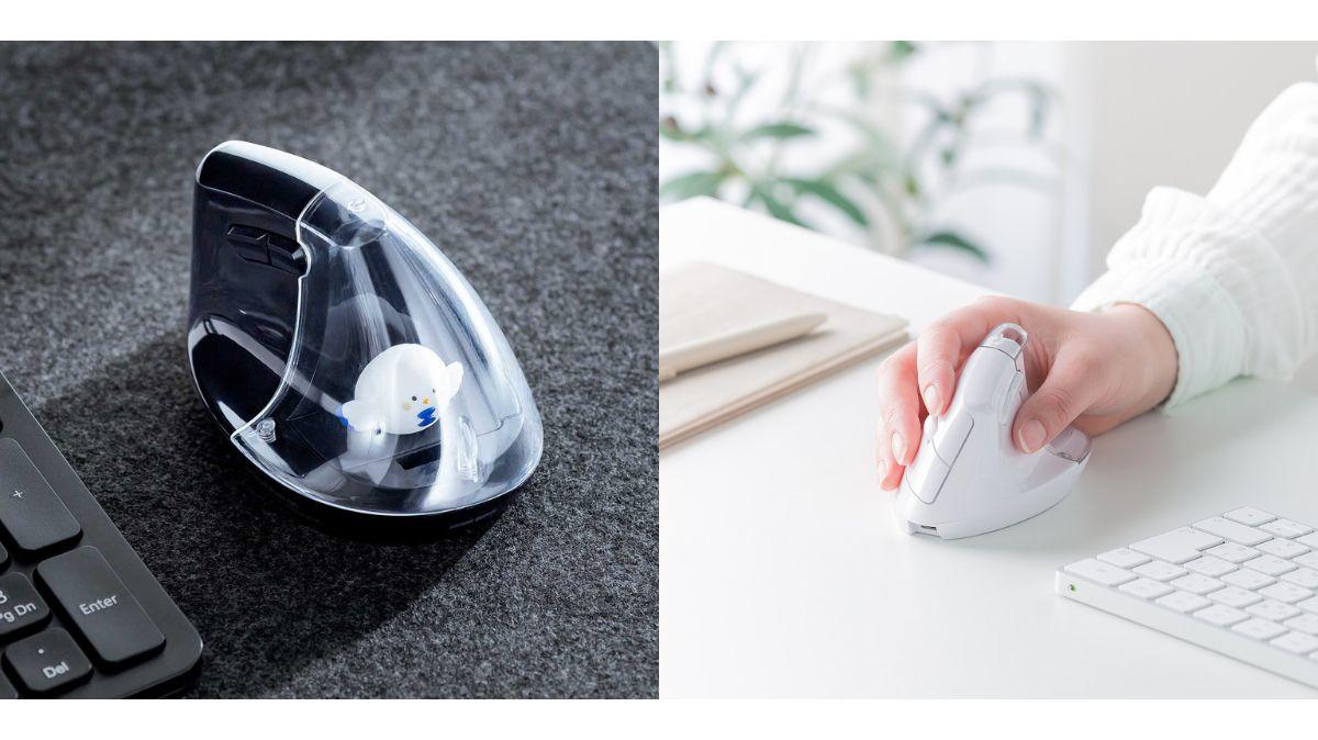 デスクワーク中も離さんよ…。サンワの新作「推し活マウス」って知ってる？
