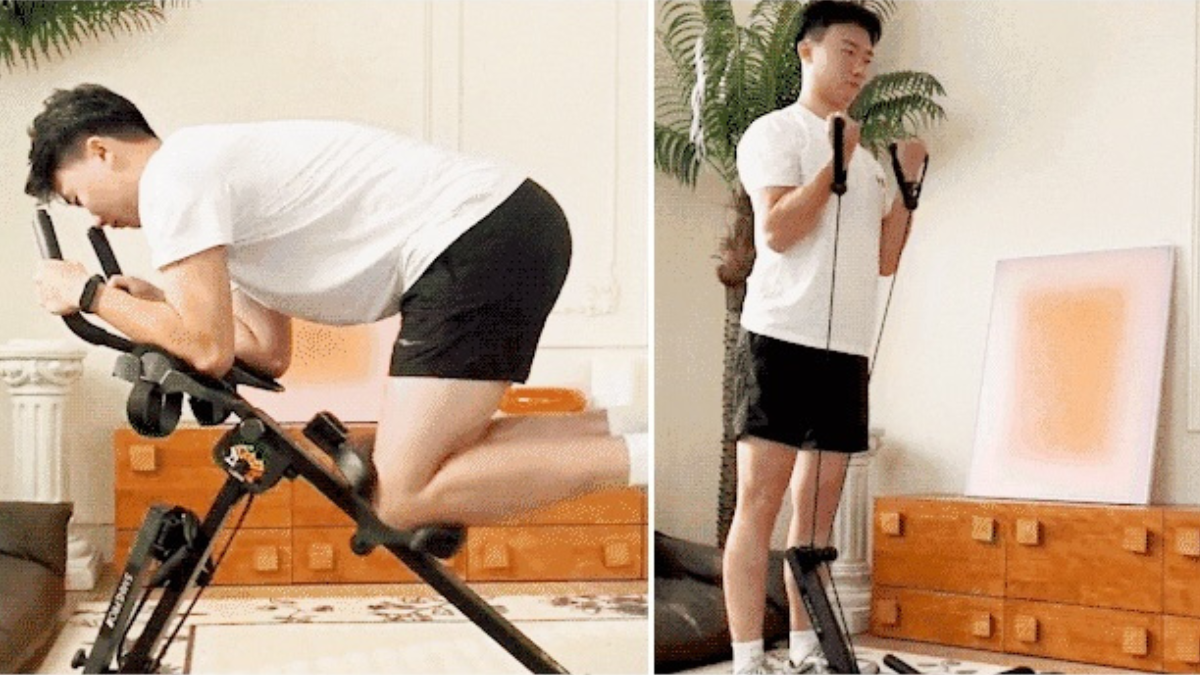 腹筋も腕も背中もこれ1台！ズボラ民を救う「3Way-Fitness」でこっそりボディメイクしちゃお