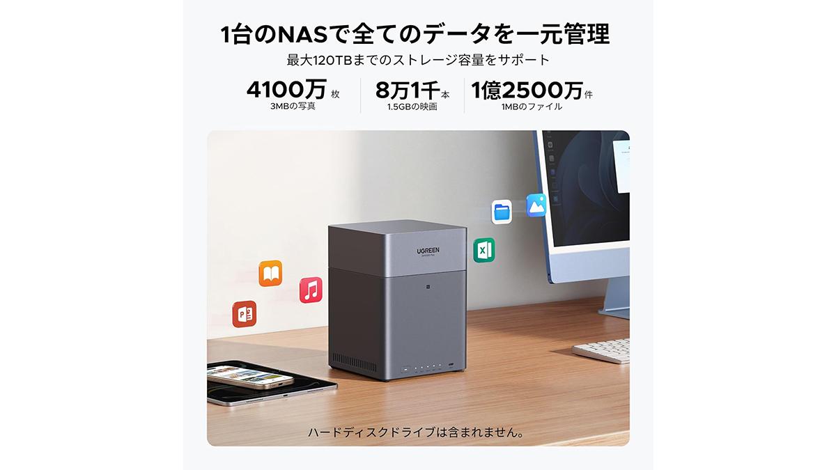 UGREENのセールが熱い！ NAS、紛失防止タグ、モバイルバッテリーがお得