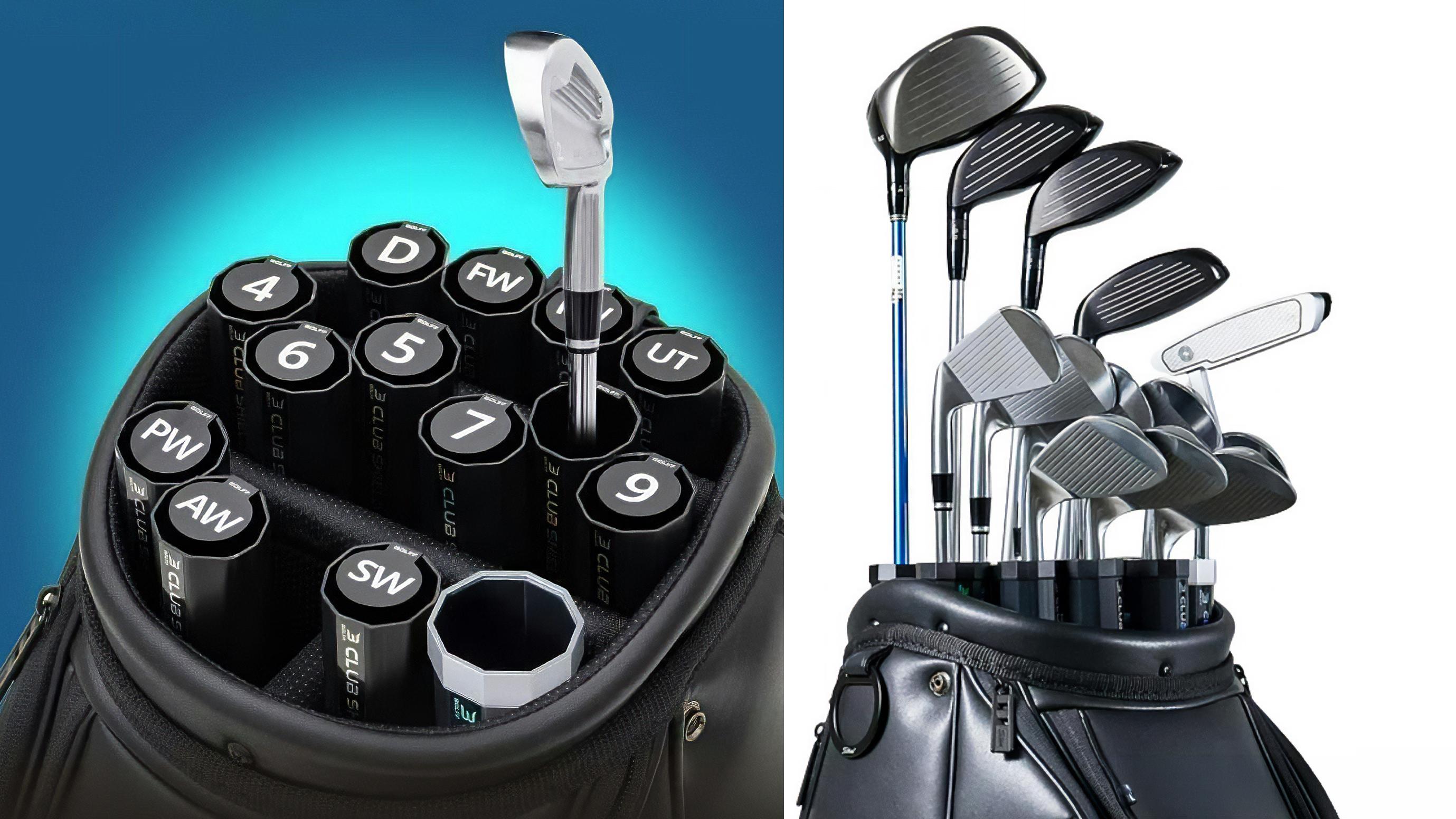 ゴルフバッグの中で起こるトラブルと不便。14本を個別に守る保護ケースで解決