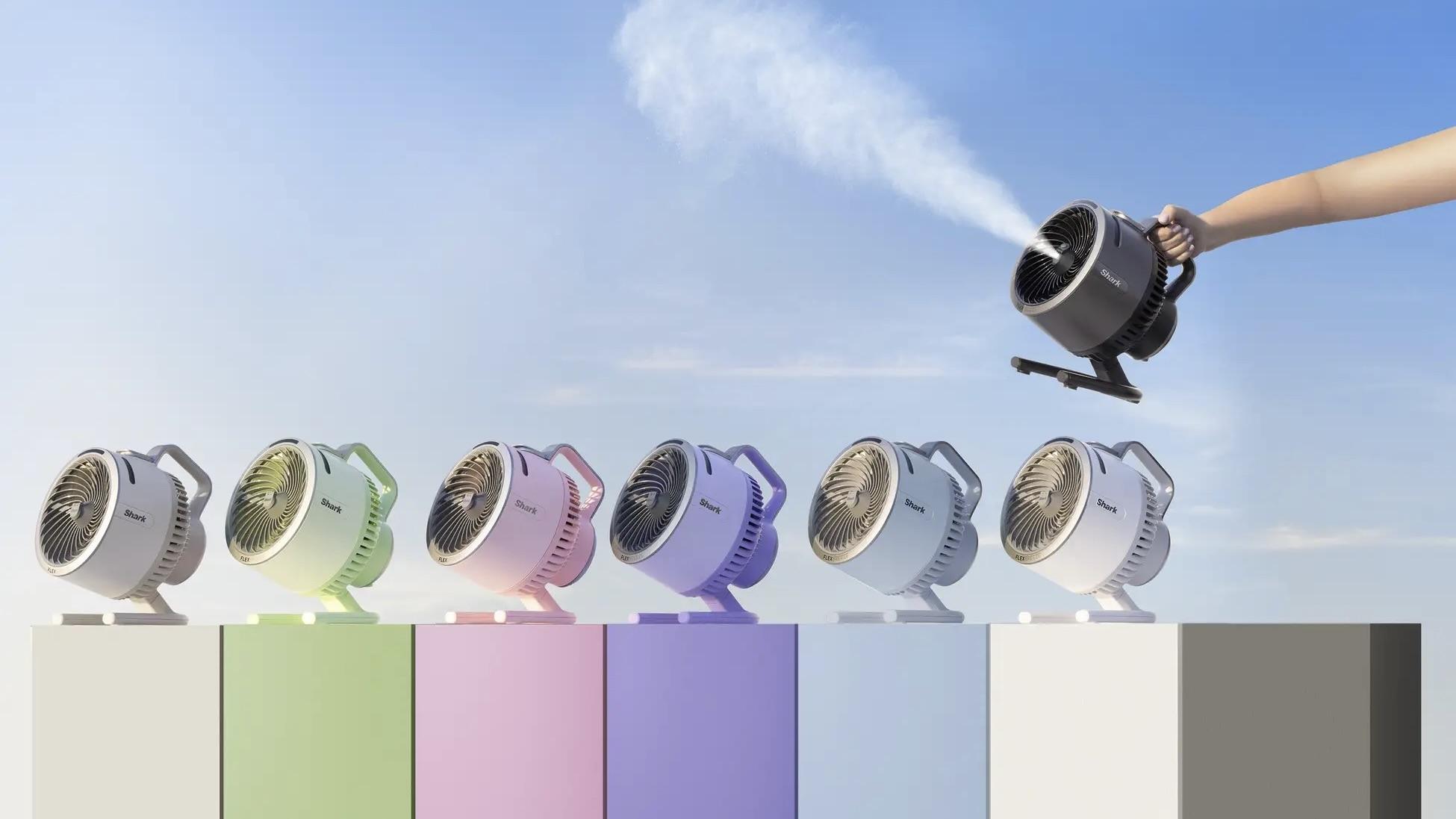 あらかわいい。Sharkのサーキュレーターが夏をカラフルにする