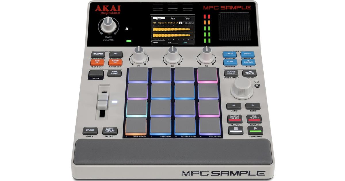 AKAI MPC Sampleは原点回帰。サンプリングに振り切ったコンパクト 