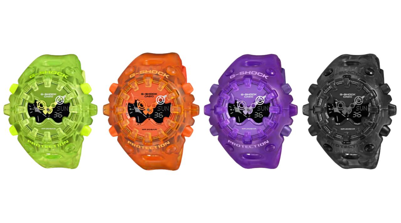 サイバー感マシマシ。未来的フォルムのG-SHOCKにスケルトン追加