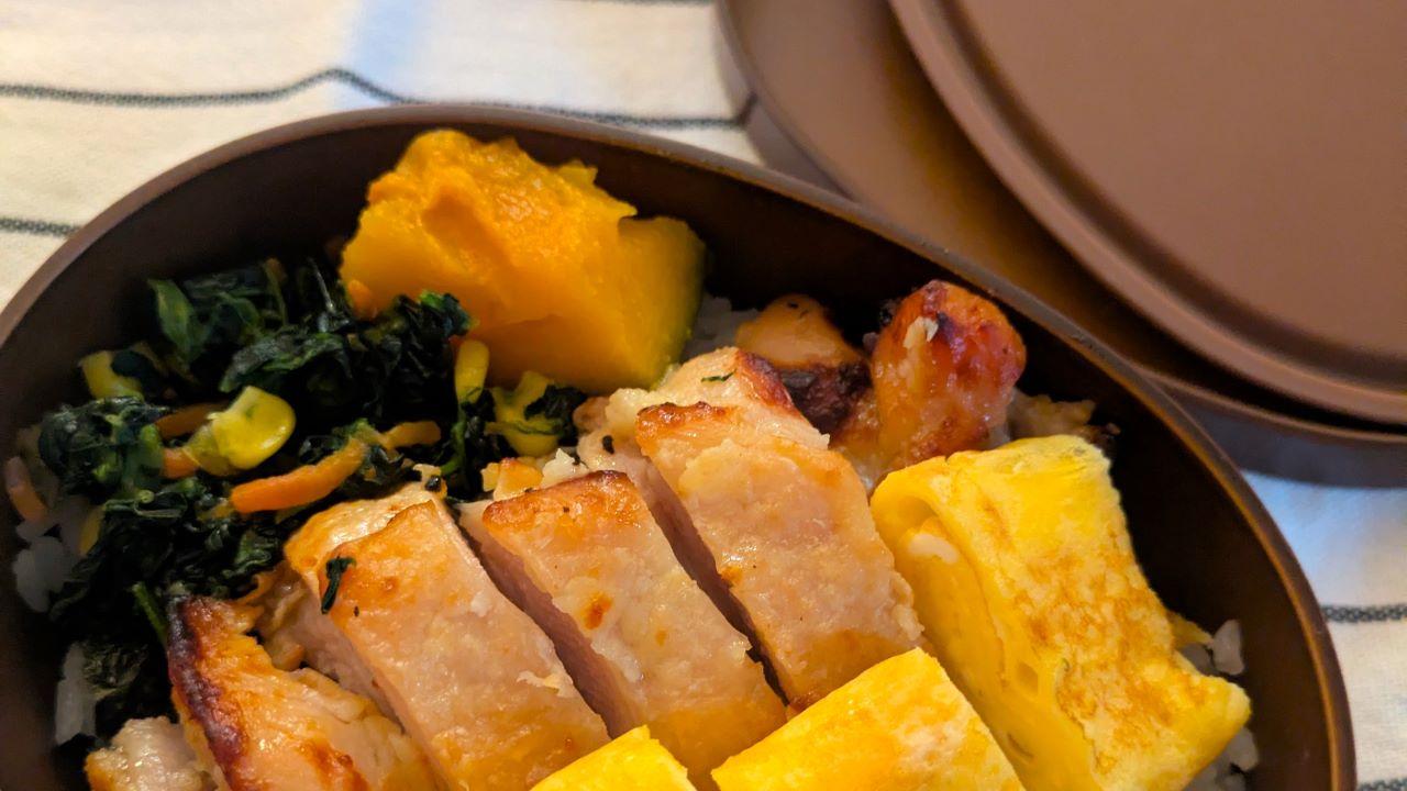 曲げわっぱ風お弁当箱にしただけで、お弁当作りがラクになった