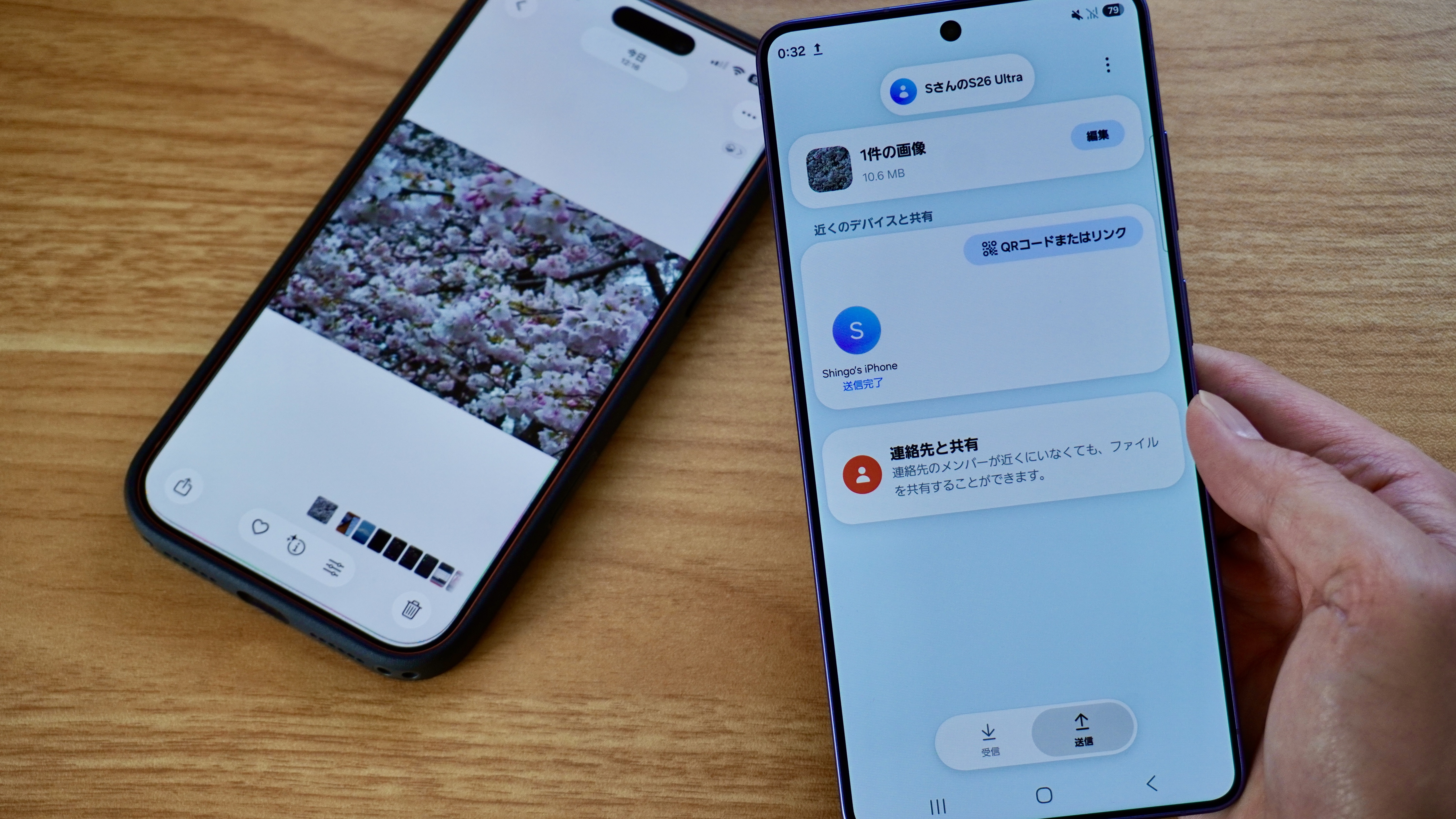 Galaxyの「Quick Share」がAirDropに対応。さっそく試してみた