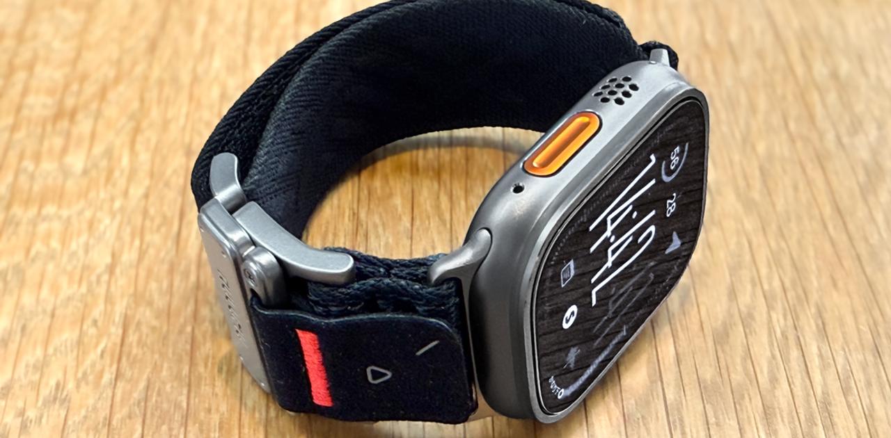 Apple Watchバンドの装着・調整イメージ