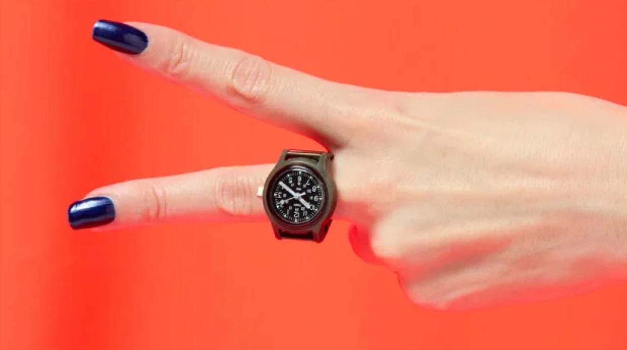 あのミリタリーウォッチが指輪サイズに。TIMEXとBEAMS BOYのコラボ指時計