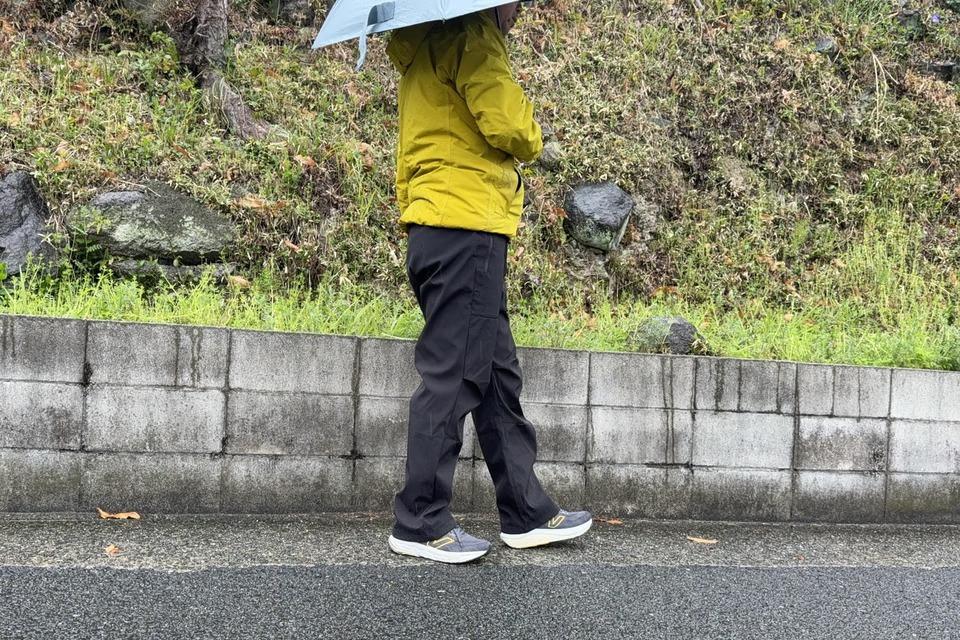 試しに30分ウォーキングしてみた。防水パンツなのに内側がサラサラ