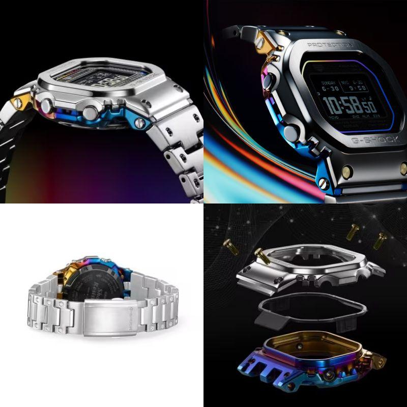 ギンギラギンにさりげなく。裏が虹色グラデーションのG-SHOCK