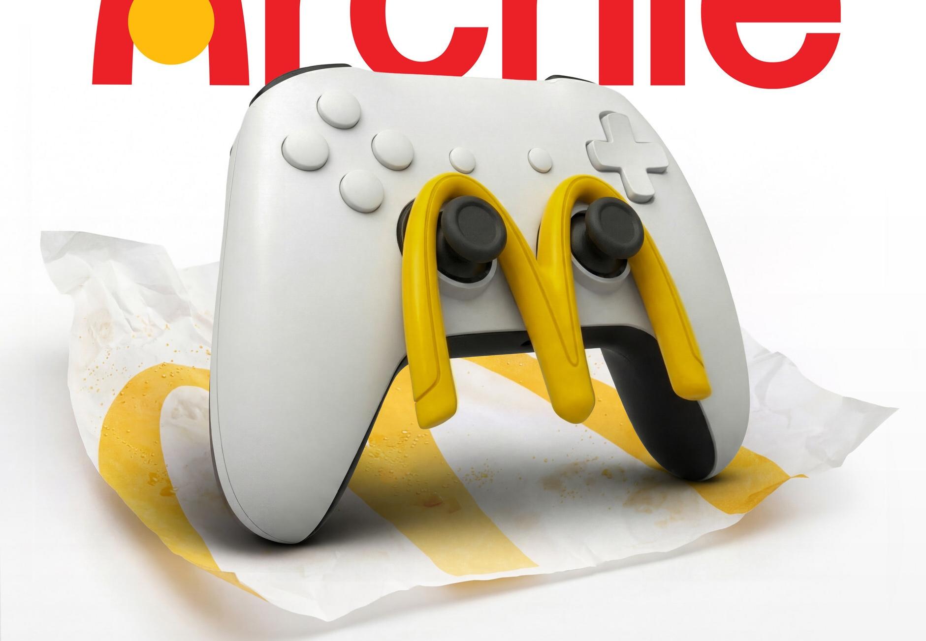 トルコのマクドナルドから「プロゲーマーセット」ポテト食べつつゲームの手は止めない仕掛けがオマケです