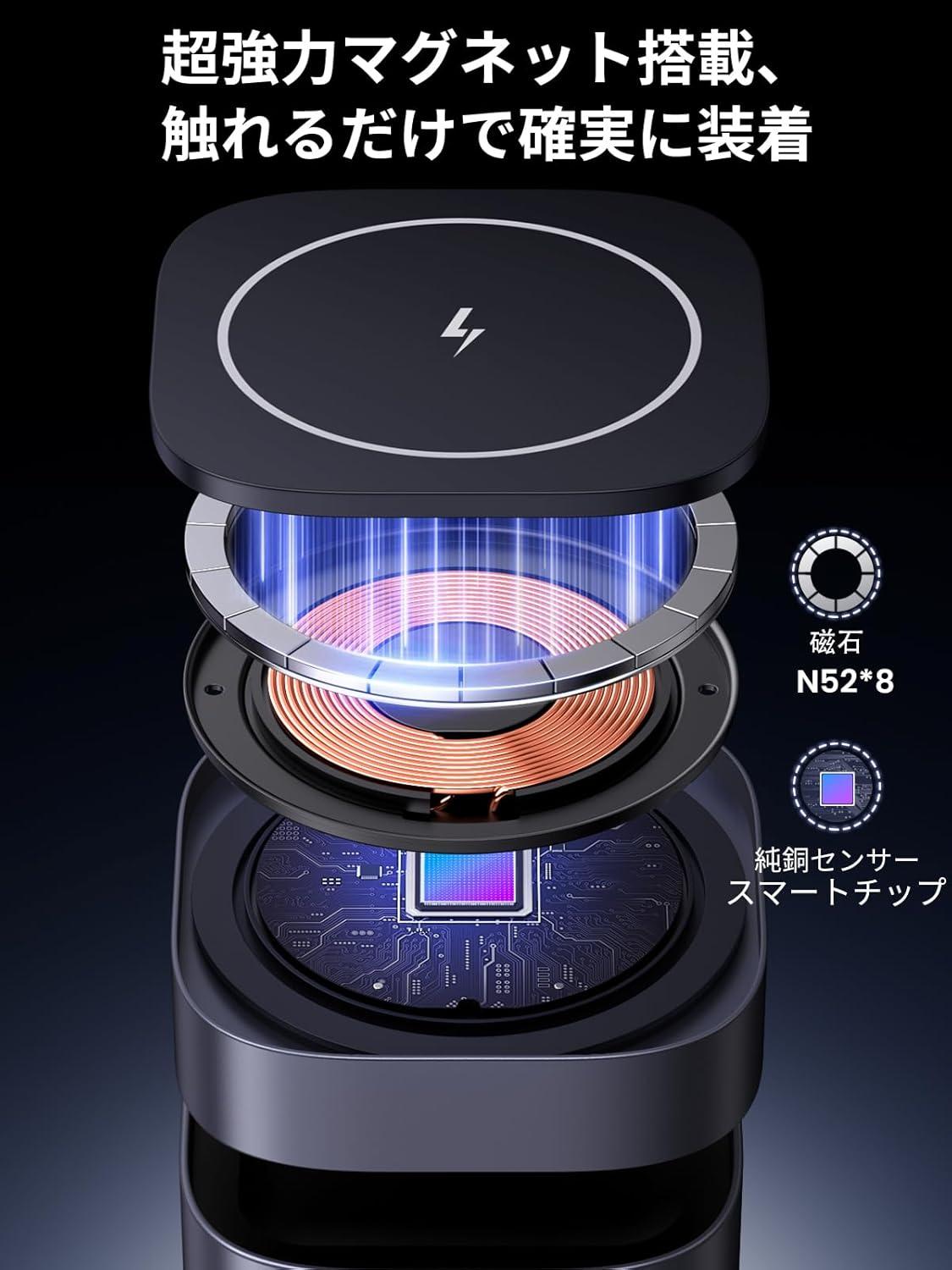 過去最安】UGREEN「スマホ/イヤホン/スマウォ同時充電器」が3,000円
