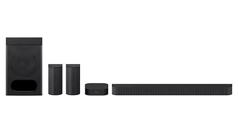 ソニーの立体音響サウンドバーは最大9スピーカー。前後左右、上下の音