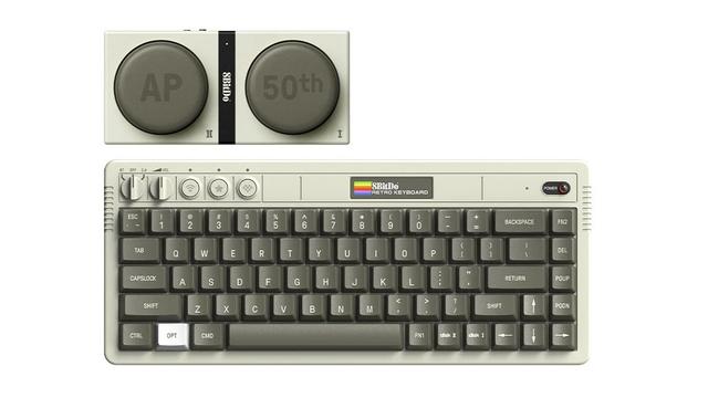 レトロなMacintoshに思い入れのあるあなた、こんなキーボードはどう