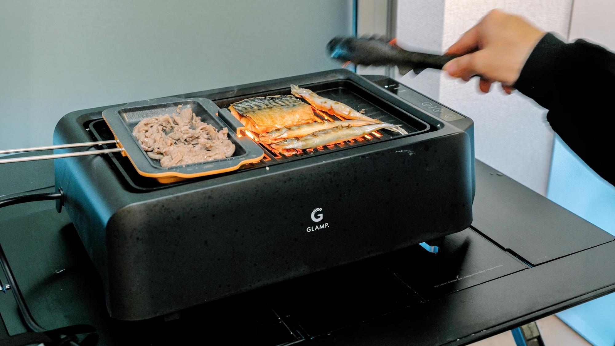 仕組みを知り、使ったら納得。煙が出にくいグリルの実力は本物でした