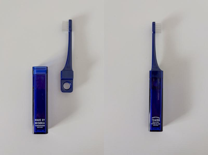 歯磨き粉ナシで歯がツルツルに。軽量＆コンパクトな携帯歯ブラシ 