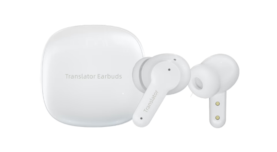 4つの翻訳エンジンと世界のサーバに瞬時に接続。追加料金は不要の高性能AI翻訳イヤホン