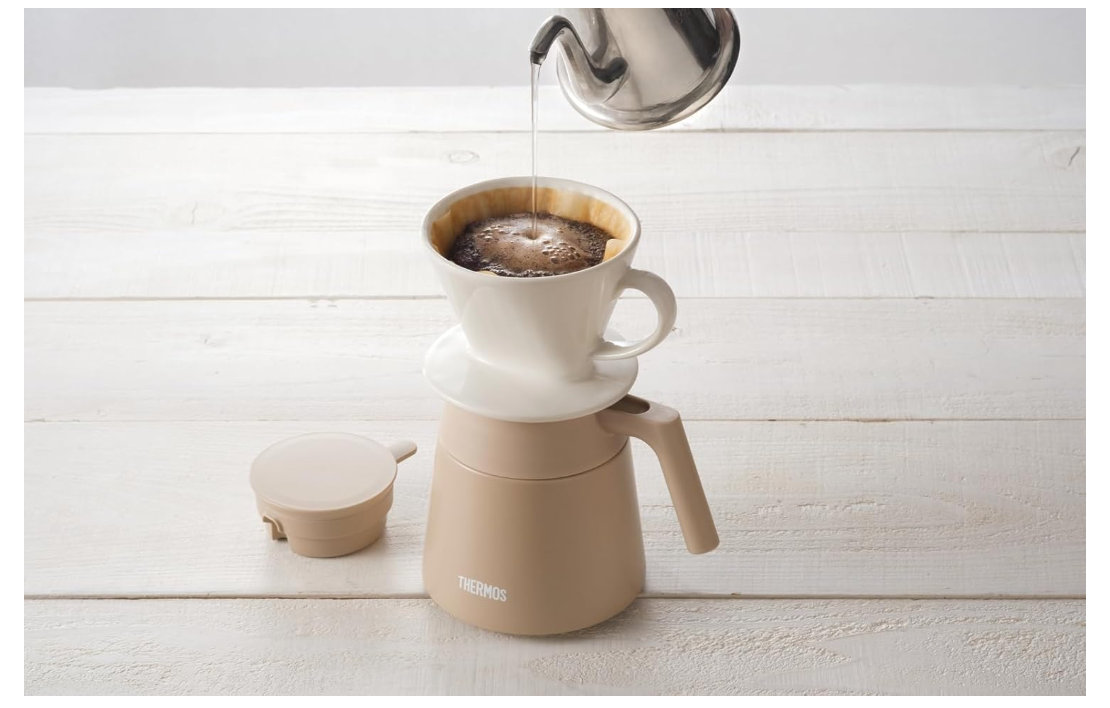 ドリップ仕立てを直で魔法びん保温。21%オフのサーモスであっため直し卒業です