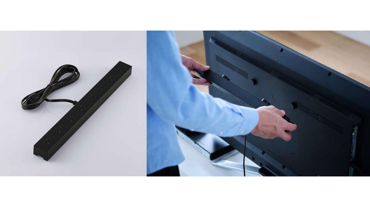 デスク配線地獄は過去の話。エレコムの電源タップで「モニター裏」に集めちゃえ