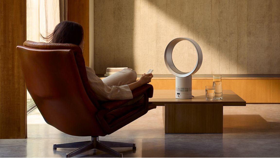 Dyson 温冷風機　青 ホットアンド Cool + Hot Pure Dyson 羽根のない扇風機 dyson ダイソン 羽根なしデザイン 扇風機・サーキュレーター