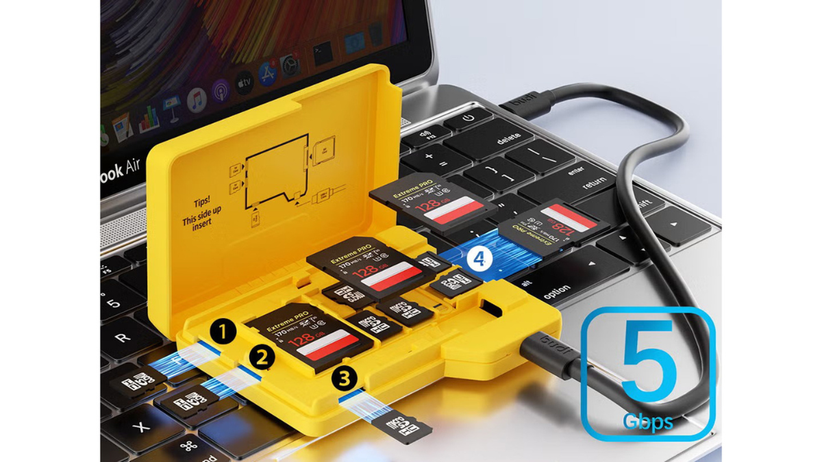 PD100WケーブルやSIMピン内蔵!? ギミック満載のカードリーダーが便利すぎ